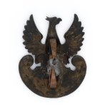 Orzeł z literą S na tarczy amazonek, Warszawa 1916