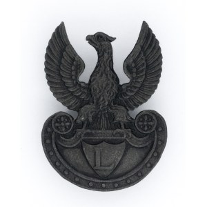Legion eagle - letter L on amazon shield. E.M.Unger