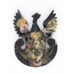 Eagle with engraved letter L, Warsaw 1917