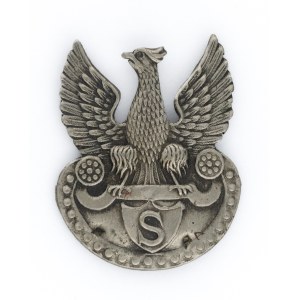 Warsaw-made eagle -letter S on amazon shield, L. Minchejmer Warsaw(?)