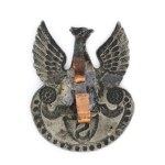 Warsaw-made eagle -letter S on amazon shield, L. Minchejmer Warsaw(?)