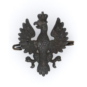 Orzeł patriotyczny w typie orła besselerowskiego Warszawa 1917
