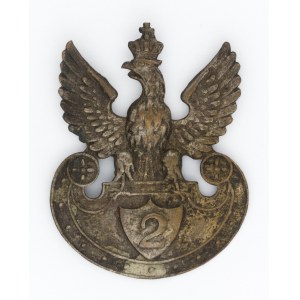 Eagle with the numeral 2, Vienna 1916