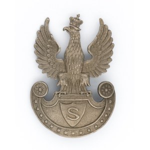 Eagle pattern 17 - letter S on the shield, 1918-21