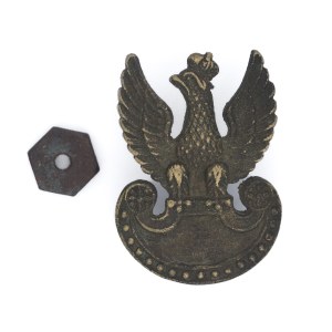 Eagle cast on eagle base by J.R Gaunt
