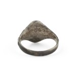Patriotic signet ring with a coat of arms from the January Uprising period