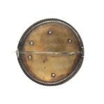 Patriotic brooch with the Eagle of Pogo and Michael the Archangel - coat of arms from the January Uprising period