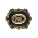 Patriotic brooch with the coat of arms of Poland from the November Uprising period (Eagle and Pogo)