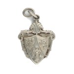 Patriotic pendant/pendant with eagle and coat of arms from the January Uprising period