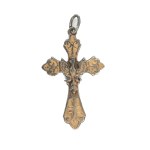 Patriotic cross with eagle