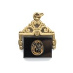 Lacquer stamp(?) with a coat of arms from the November Uprising period