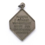 Commemorative pendant, "MEMORIAL FROM THE CELEBRATION OF THE 500 ANNIVERSARY OF THE BIT OF GRUNWALD." 1410-1910