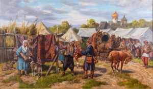 Leszek Piasecki 1928-1990, Targ na Wschodzie”, 1969 r.