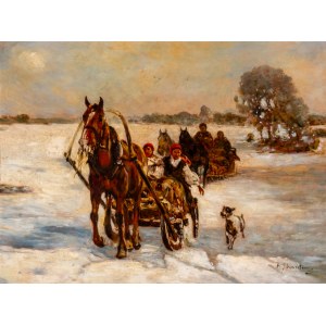 Alfred Schweitzer, „Powrót z kościoła”