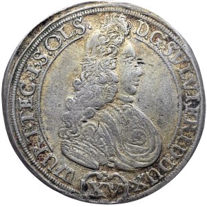 Silesia, Duchy of Olesnica, Sylvius Frederick, 15 Krajcars Olesnica 1694 IIT