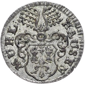 Germania - Muhlhausen 3 fening 1767.