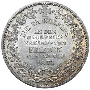 Germania, Brema, Tallero della Vittoria 1871, raro