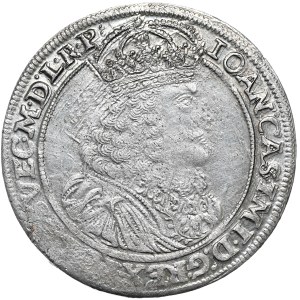 John II Casimir, ort 1655, Poznań