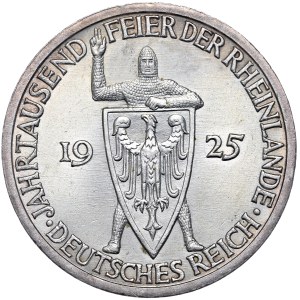 Niemcy, Republika Weimarska, 3 marki 1925 A, Berlin
