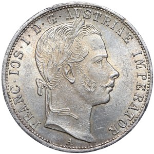 Austria, Franz Joseph I, 1 florin 1859 A, Vienna