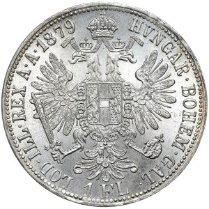 Österreich-Ungarn, Franz Joseph, 1 Gulden 1879, Wien