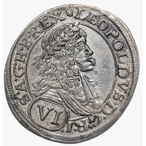 Austria, Leopold I, 6 krajcars 1674, Vienna