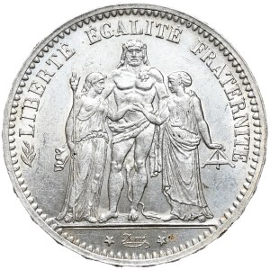 Frankreich, 5 Francs, 1873, Hercules, A, Paris