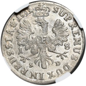 Prusko (vévodství), Fridrich III, ort 1699 SD, Königsberg