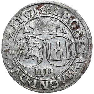 Sigismond II Auguste, quadrangle 1568, Vilnius, LI/LITV
