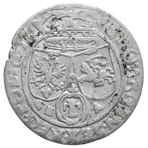 John II Casimir, sixpence 1662 GBA, Lviv, bows. Very rare