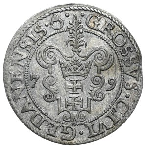 Stefan Batory, a penny 1579, Gdańsk