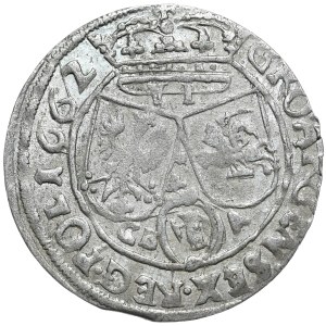 Jan II Kazimierz, szóstak 1662 GBA, Lwów