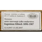 Eugeniusz Eibisch (1895 Lublin - 1987 Warszawa), Pejzaż z Kudowy, 1947