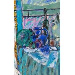 Juliusz Joniak (1925 Lviv - 2021 Krakow), Still Life with Curtain. , 1992