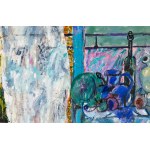Juliusz Joniak (1925 Lviv - 2021 Krakow), Still Life with Curtain. , 1992