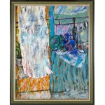 Juliusz Joniak (1925 Lviv - 2021 Krakow), Still Life with Curtain. , 1992