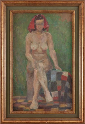 Zbigniew Pronaszko (1885 Żychlin - 1958 Kraków), Akt kobiety