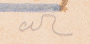 Maria Ritter (1899 Nowy Sącz - 1976 Nowy Sącz), Kompozycja abstrakcyjna