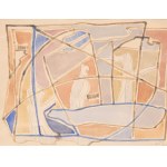 Maria Ritter (1899 Nowy Sącz - 1976 Nowy Sącz), Abstract composition