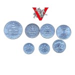 USA , Lot 7 coins from 1965