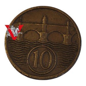 Czechoslovakia First Republic, 10 Halier 1932, Halers, Beautiful Condition