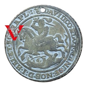 Thaler 1609 , David von Mansfeld-Hinterort, FALSE FROM BOTH,