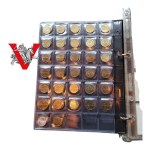 Third Republic, Collection of 145 coins from 1 to 50 pennies, from 1990 Mint !!!