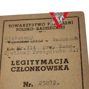 Legitimace, Kancelář prezidenta Bieruta, Společnost polsko-sovětského přátelství, 1948