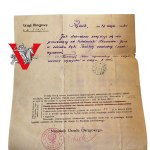 Rybnik Szczerbice Manor, District Office 1926, Letter to Józef Zielazny