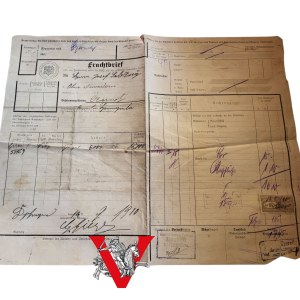 Direzione delle Ferrovie Reali di Breslavia 1910, anno, Lettera di trasmissione enorme, Rybnik Czernica