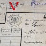 Direzione delle Ferrovie Reali di Breslavia 1910, anno, Lettera di trasmissione enorme, Rybnik Czernica