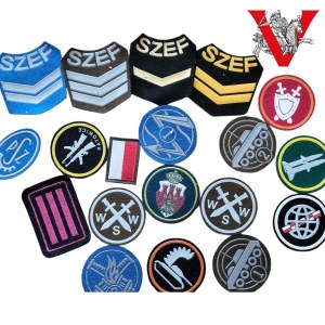 Polish Army, Navy, 19 Badge Patches