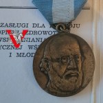 Medaile Henryka Jordana - Legitimace Voják Jerzy Grzęda 1980 varianta na stuze