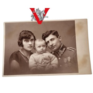 KOP Zbor ochrany hraníc - Blicharskí krásna fotografia 1936, Osowiec - Sosnowiec